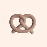 mushie  teether pretzel  natural