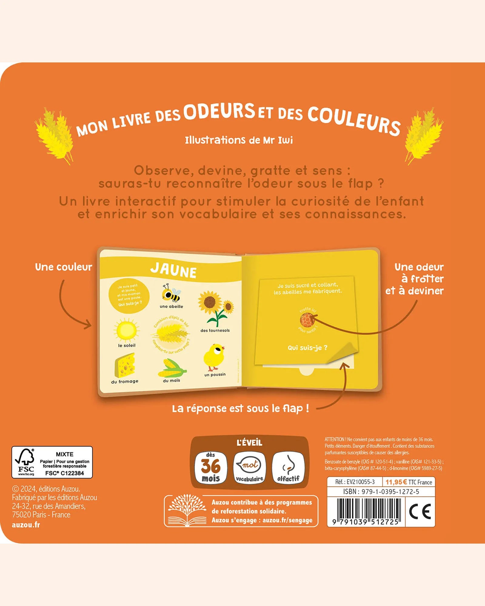 odeurs couleurs ferme   auzou 5