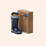 paddywax wellington boot matches holder candles one size navy blue acc33eu 37361537253543