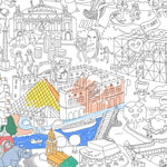 paris coloriage geant detail monuments