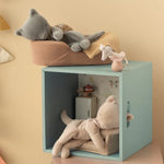 peluche chaton endormi gris   maileg 2