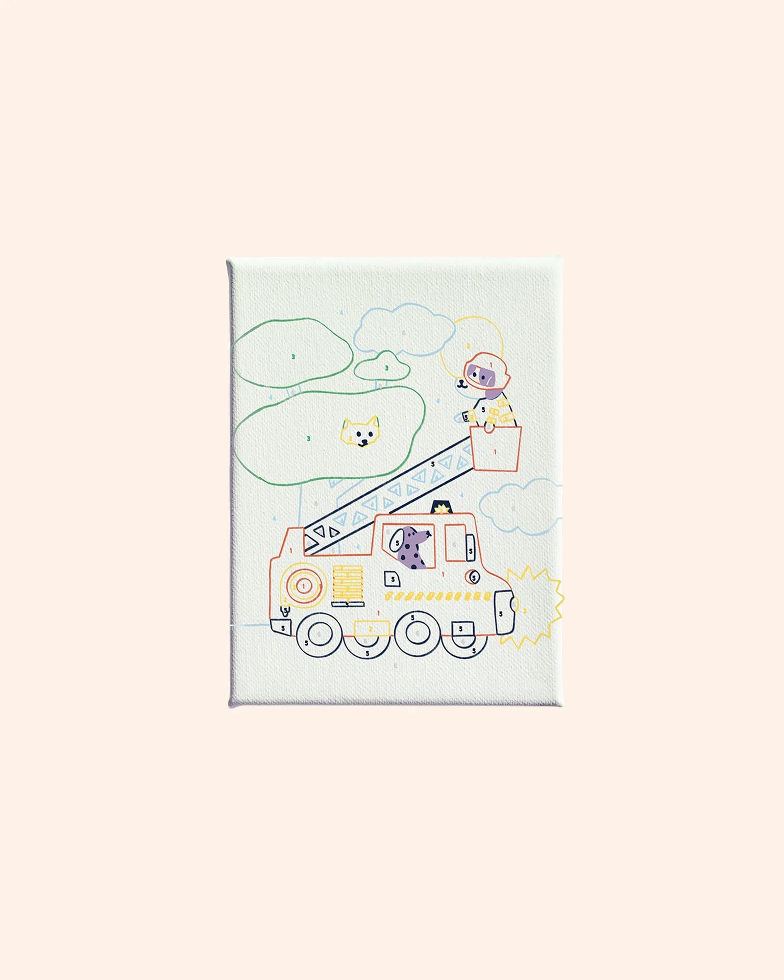 petit pinceau kids wouf   la petite epicerie   pompiers girly funny 5