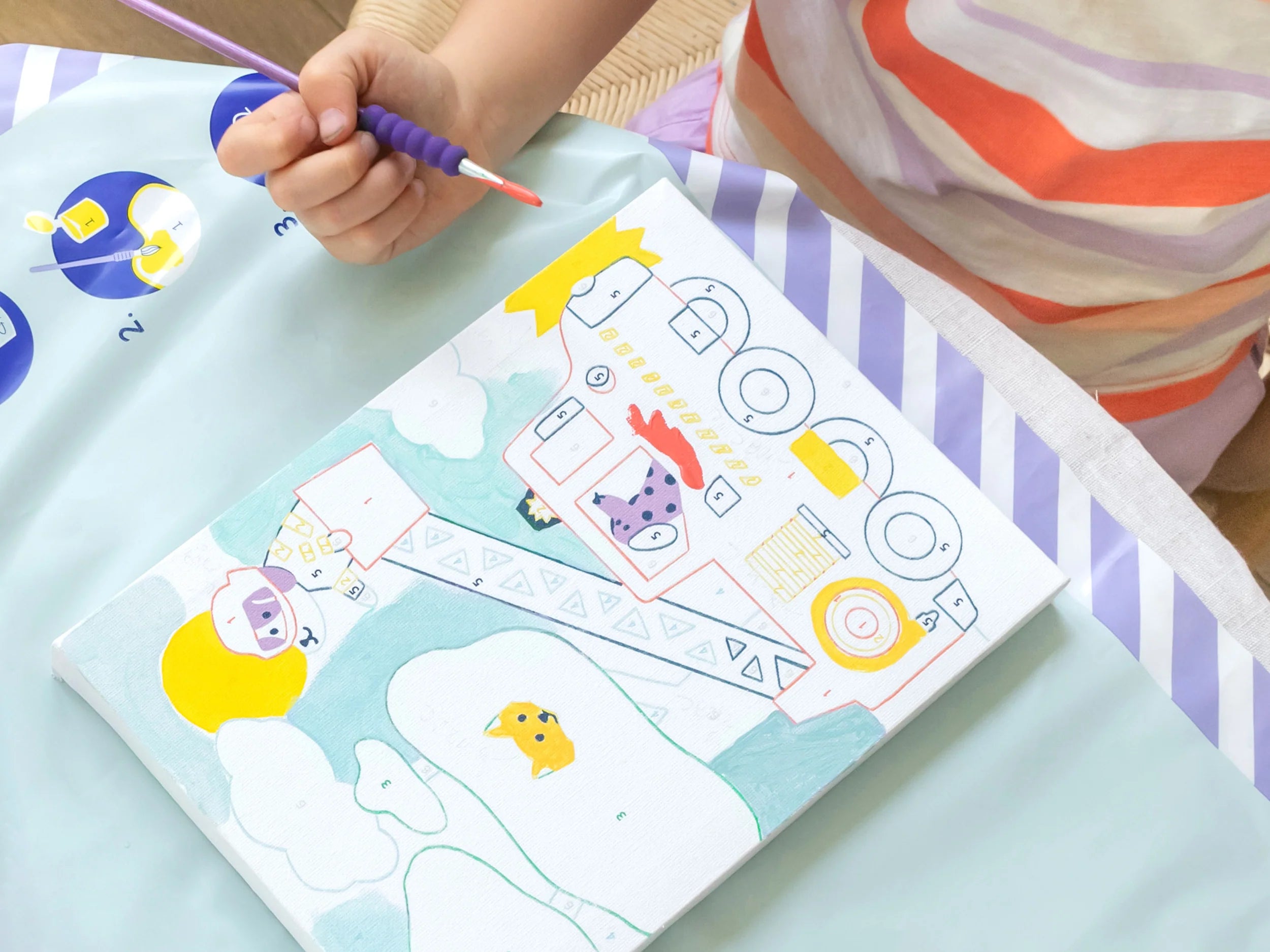 petit pinceau kids wouf 6