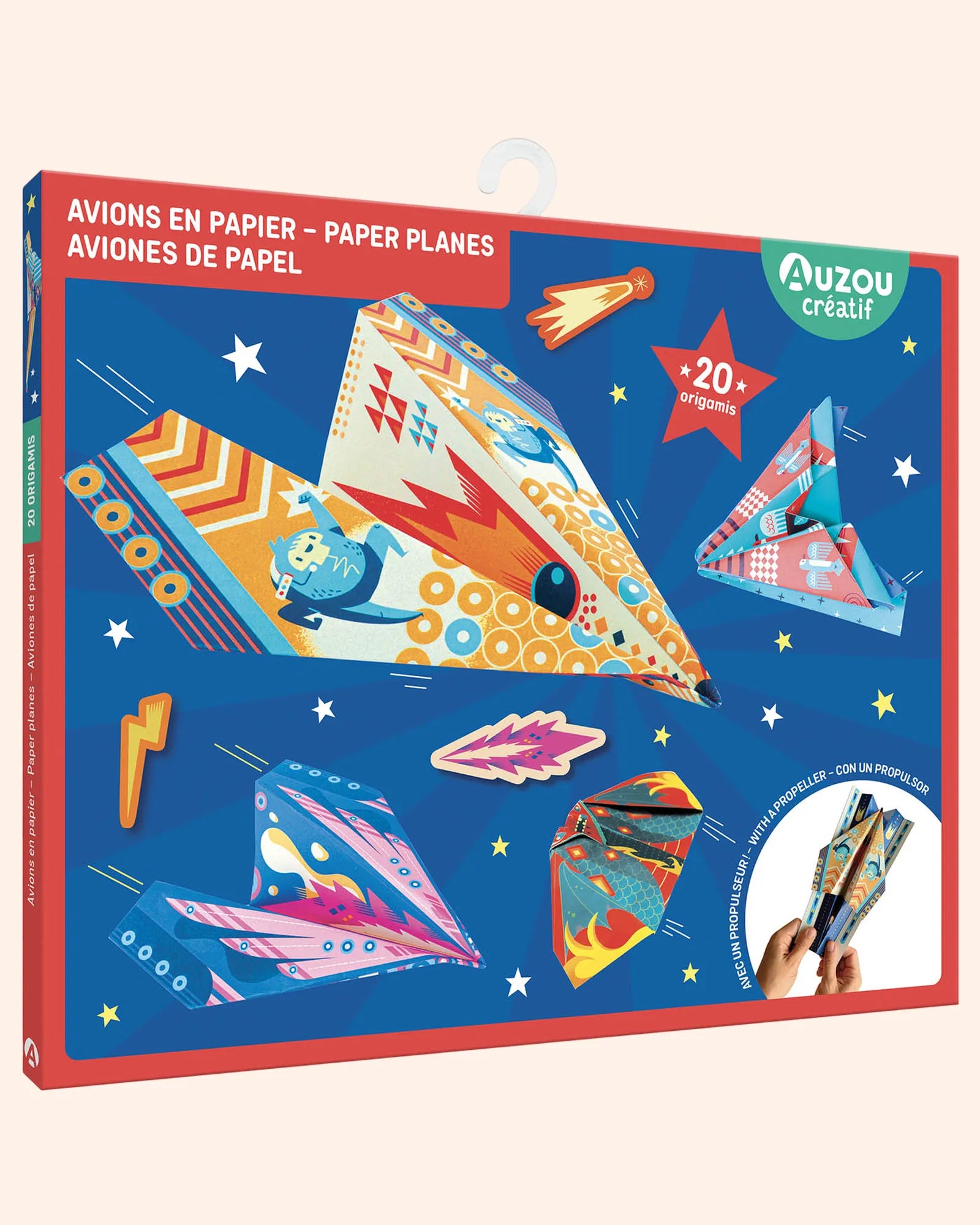 pochette avions en papier   auzou 1