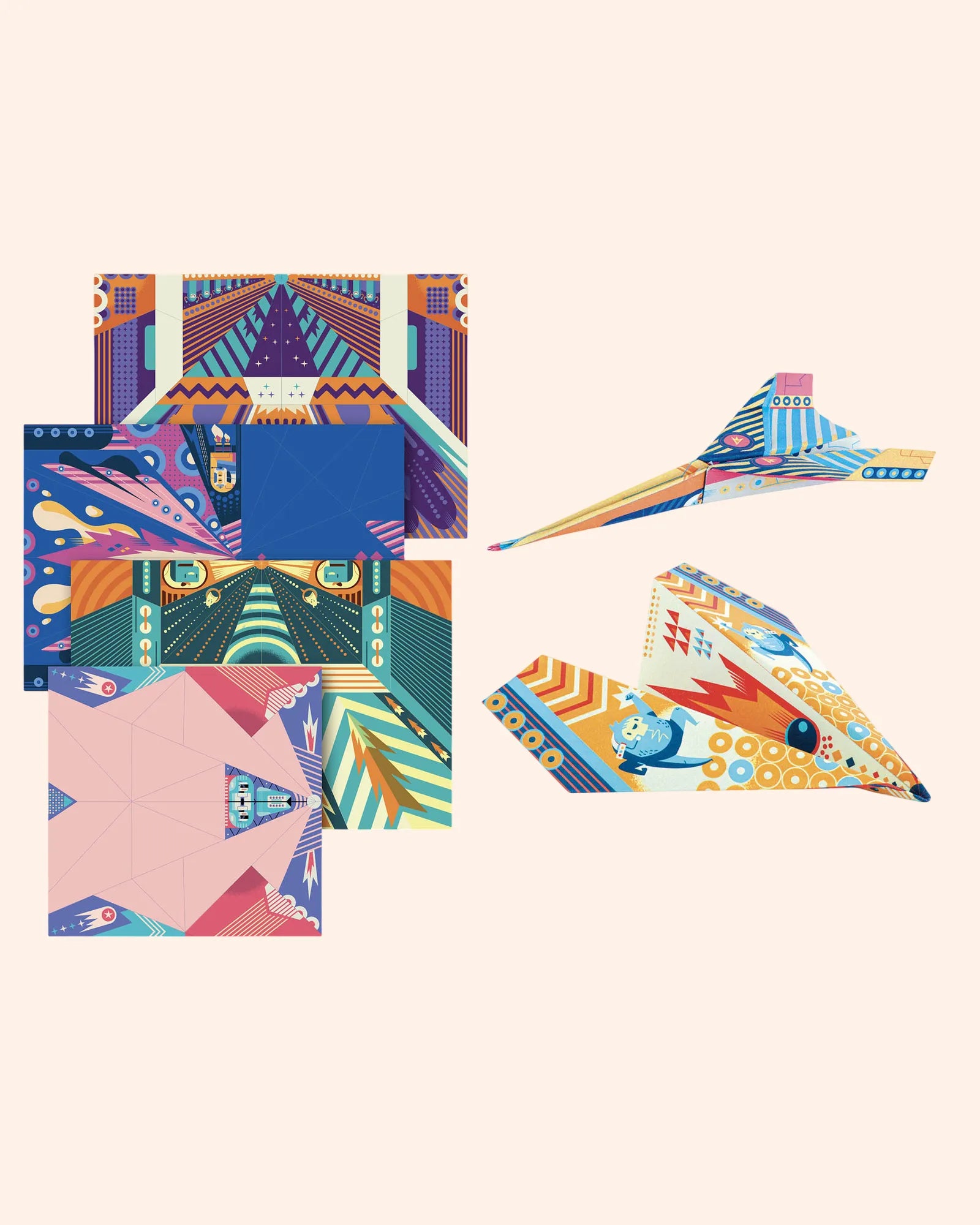 pochette avions en papier   auzou 2