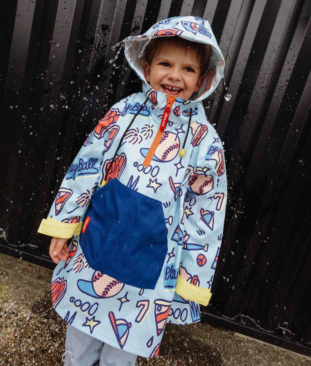 poncho de pluie baseball game   hello hossy 4