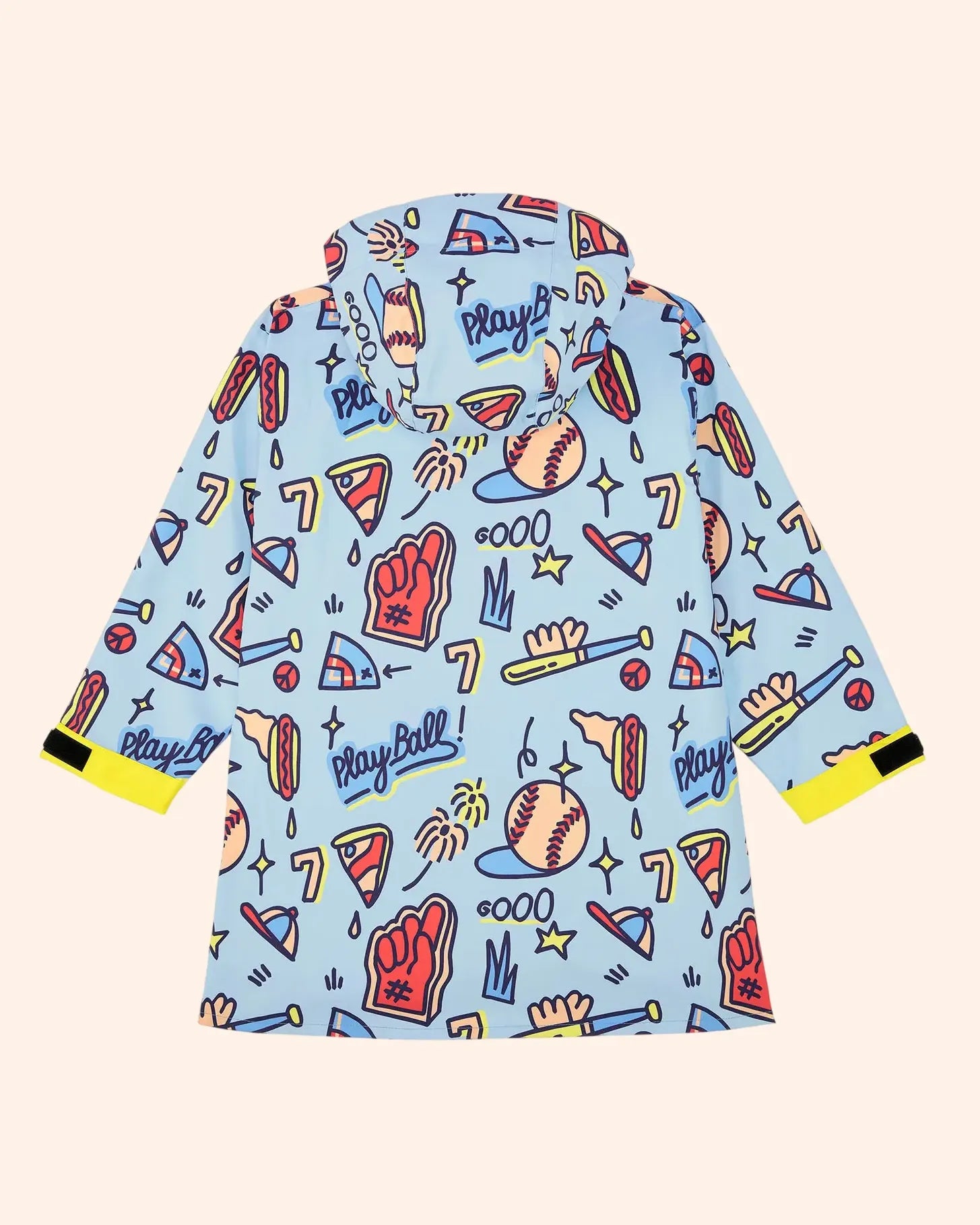 poncho de pluie baseball game   hello hossy 4