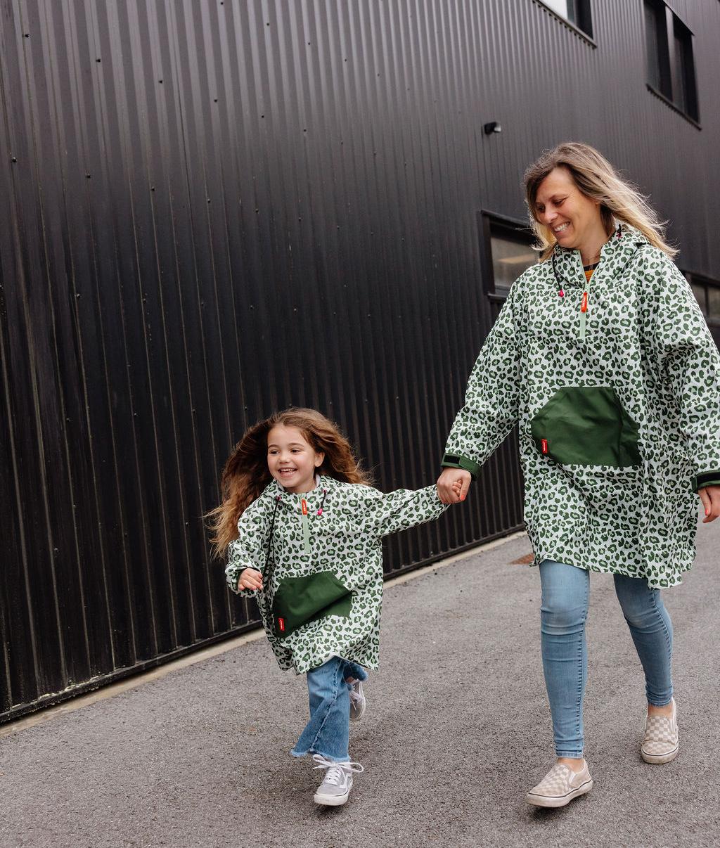 poncho de pluie green leopard   hello hossy 6