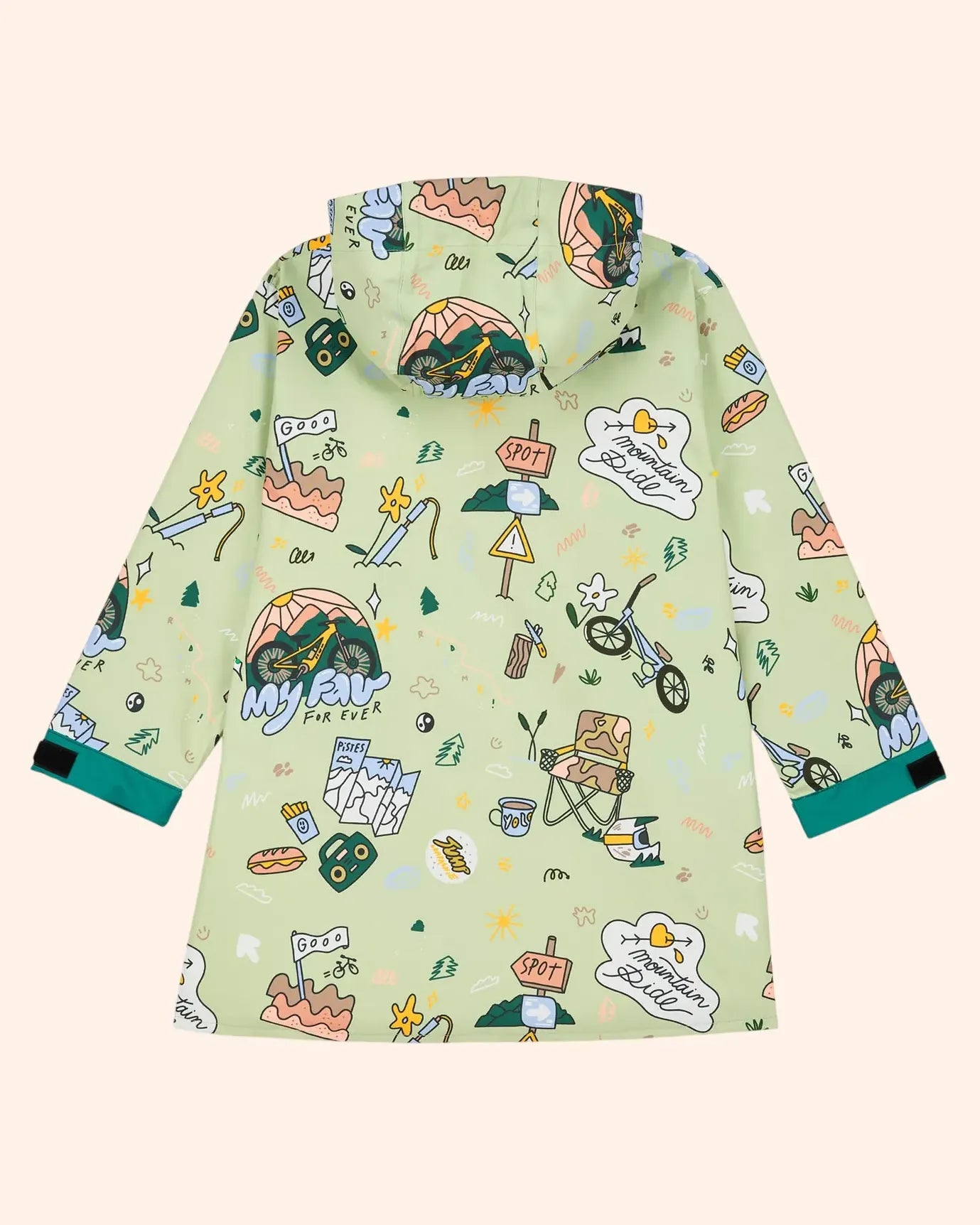 poncho de pluie mountain ride   hello hossy 4
