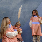 poncho poule party long sunrise vue cote femme fille 3
