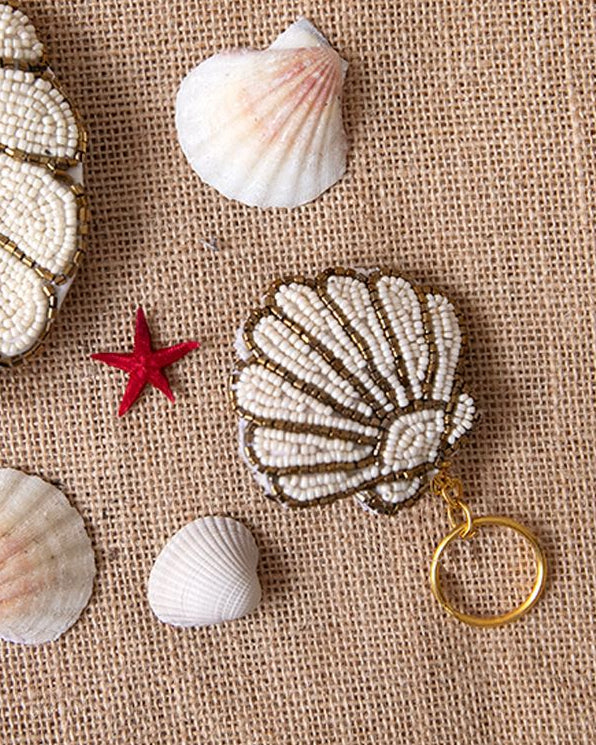 porte cle coquillage 1
