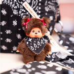 porte cles kiki fille bandana noir