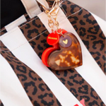 porte cles miroir rouge maman 3