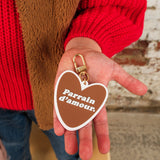 porte cles parrain d amour