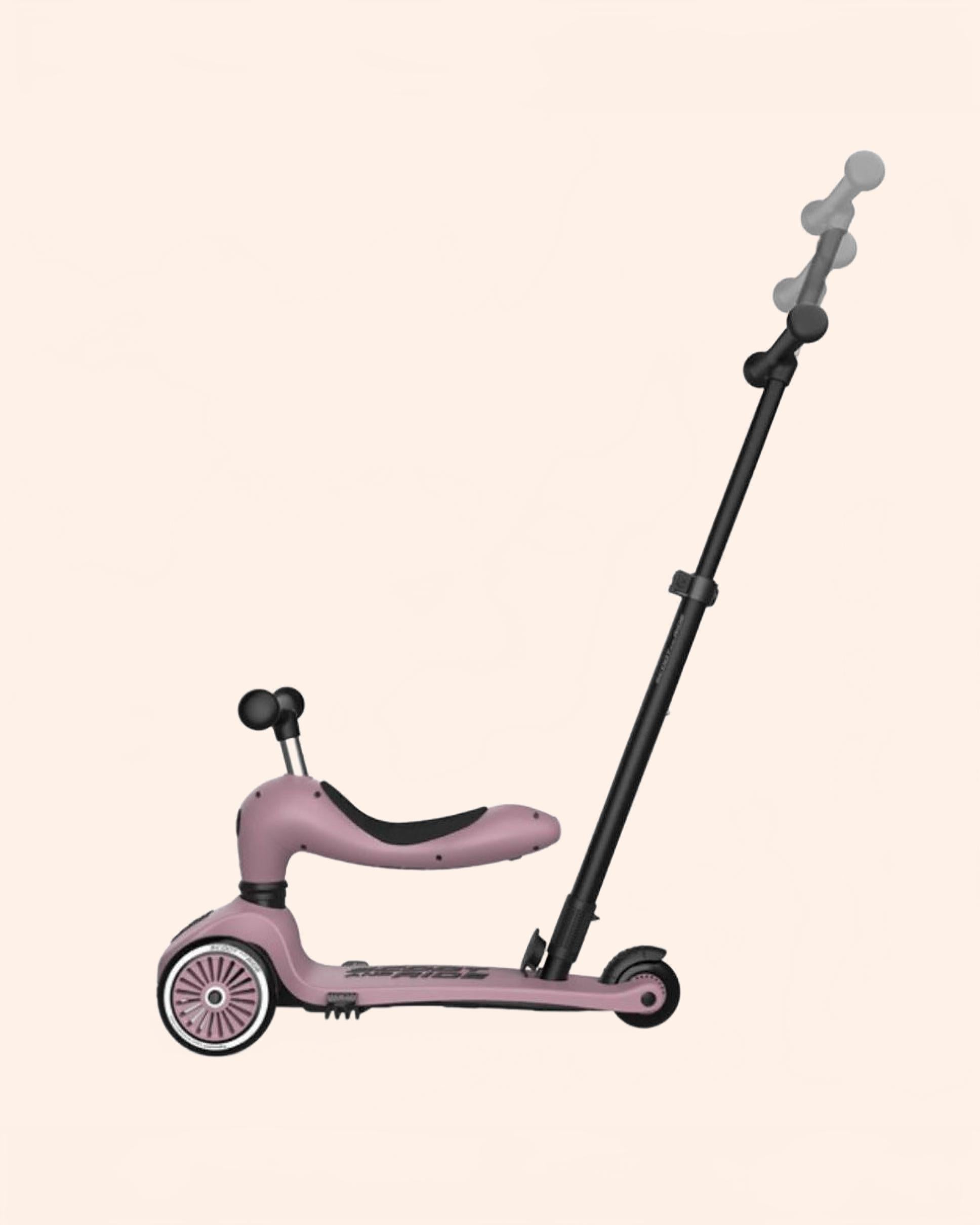 porteur evolutif en trottinette highwaykick 1 pushgo wildberry scoot ride 420189 OF