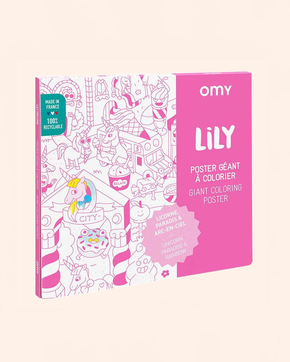 poster geant lily coloriage omy p image 46960 grande