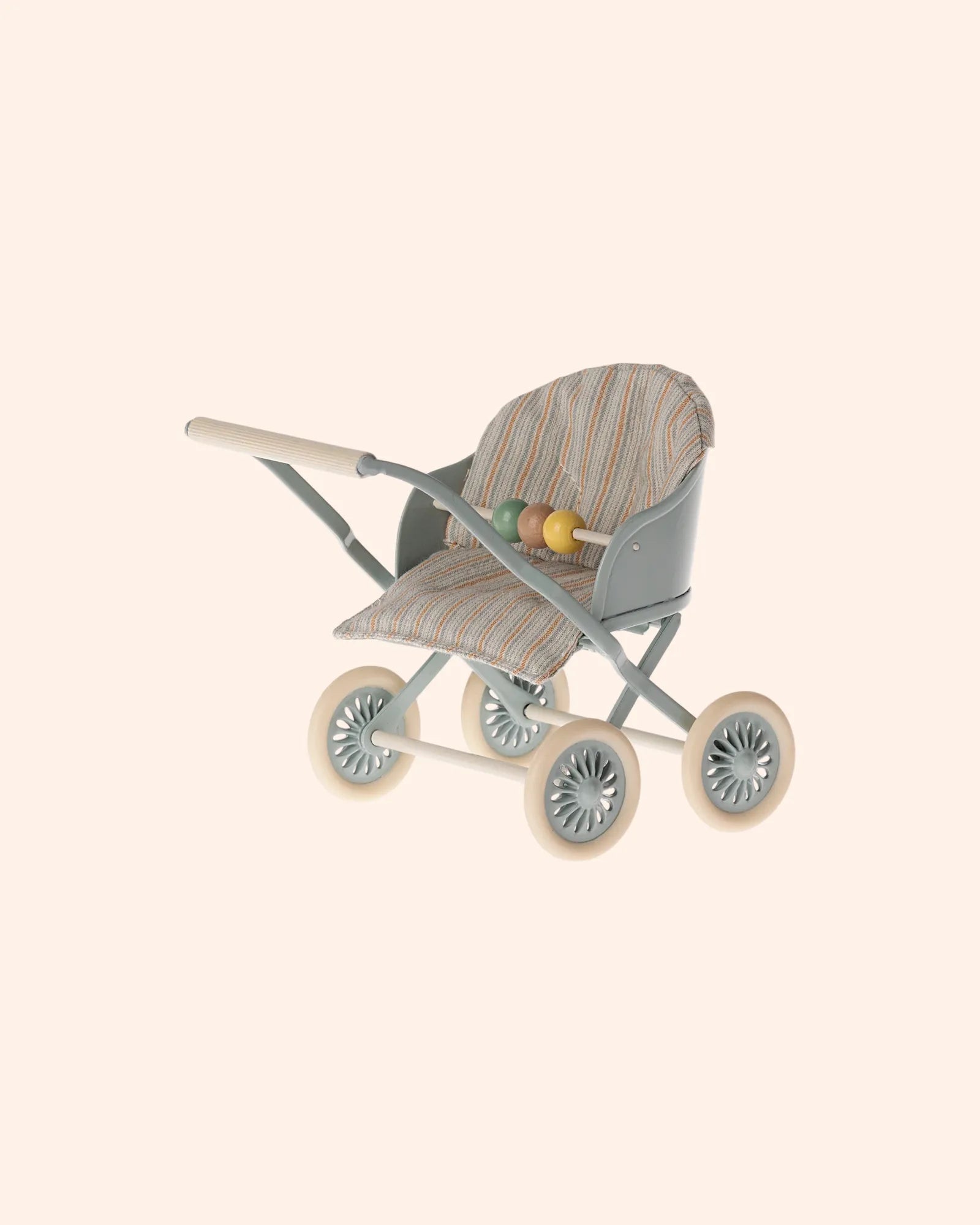 poussette bebe   bleu   maileg 1