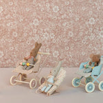 poussette bebe   bleu   maileg 2