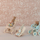 poussette bebe   bleu   maileg 2