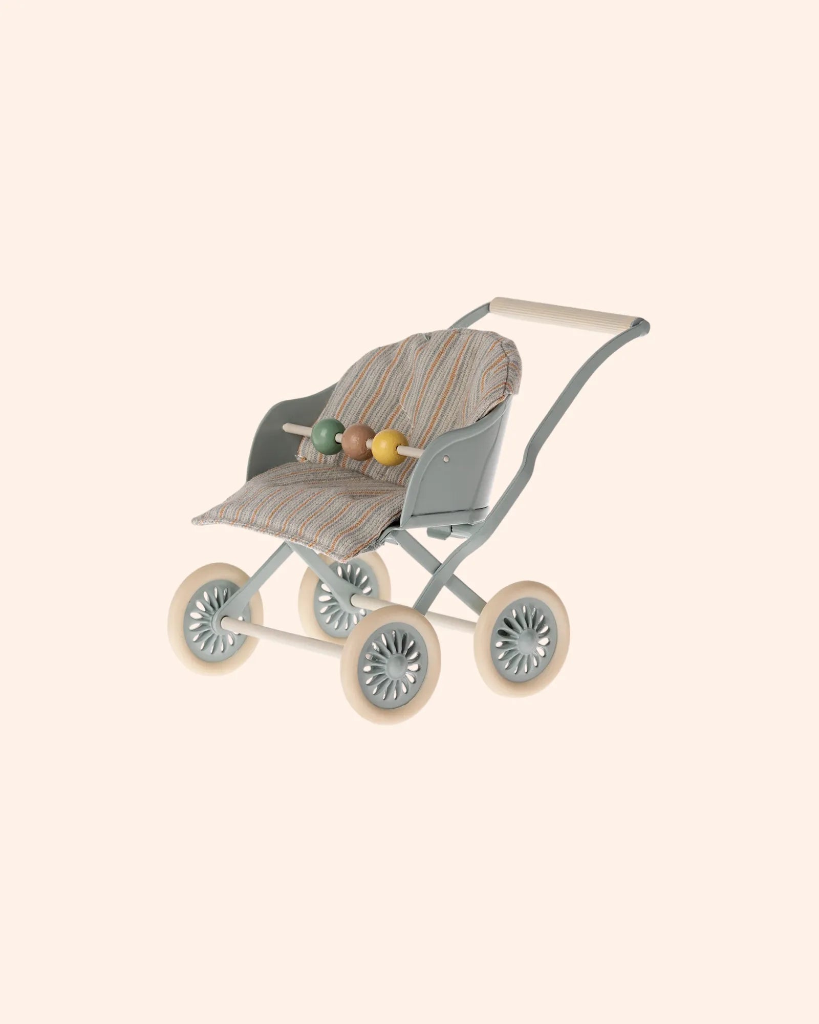 poussette bebe   bleu   maileg 3