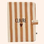 protege carnet de sante gaze rayures larges   atelier wagram 1