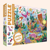puzzle cherche et trouve   dinosaures   auzou 1