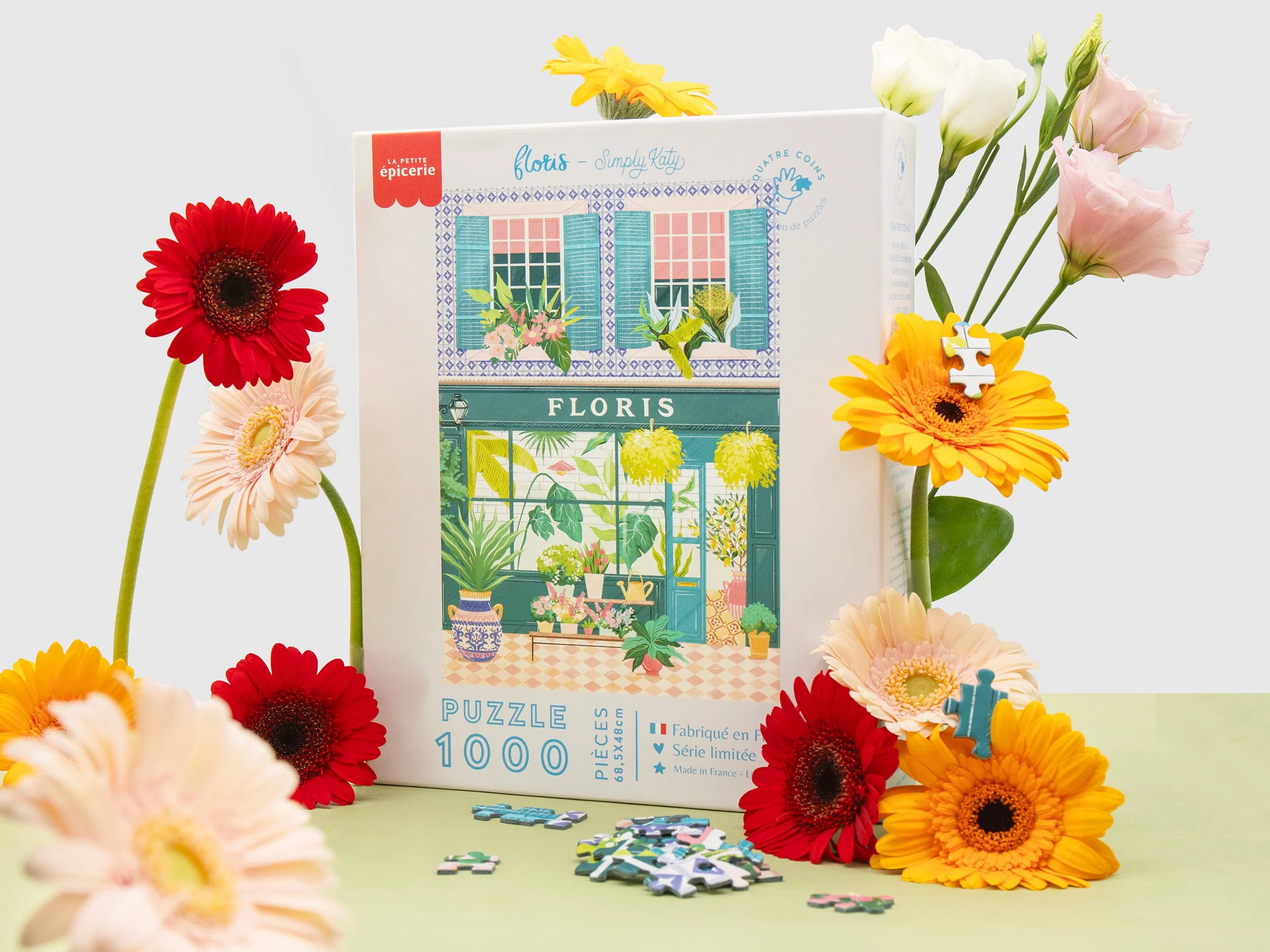 puzzle floris par simply katy 1000 pieces   la petite epicerie 2