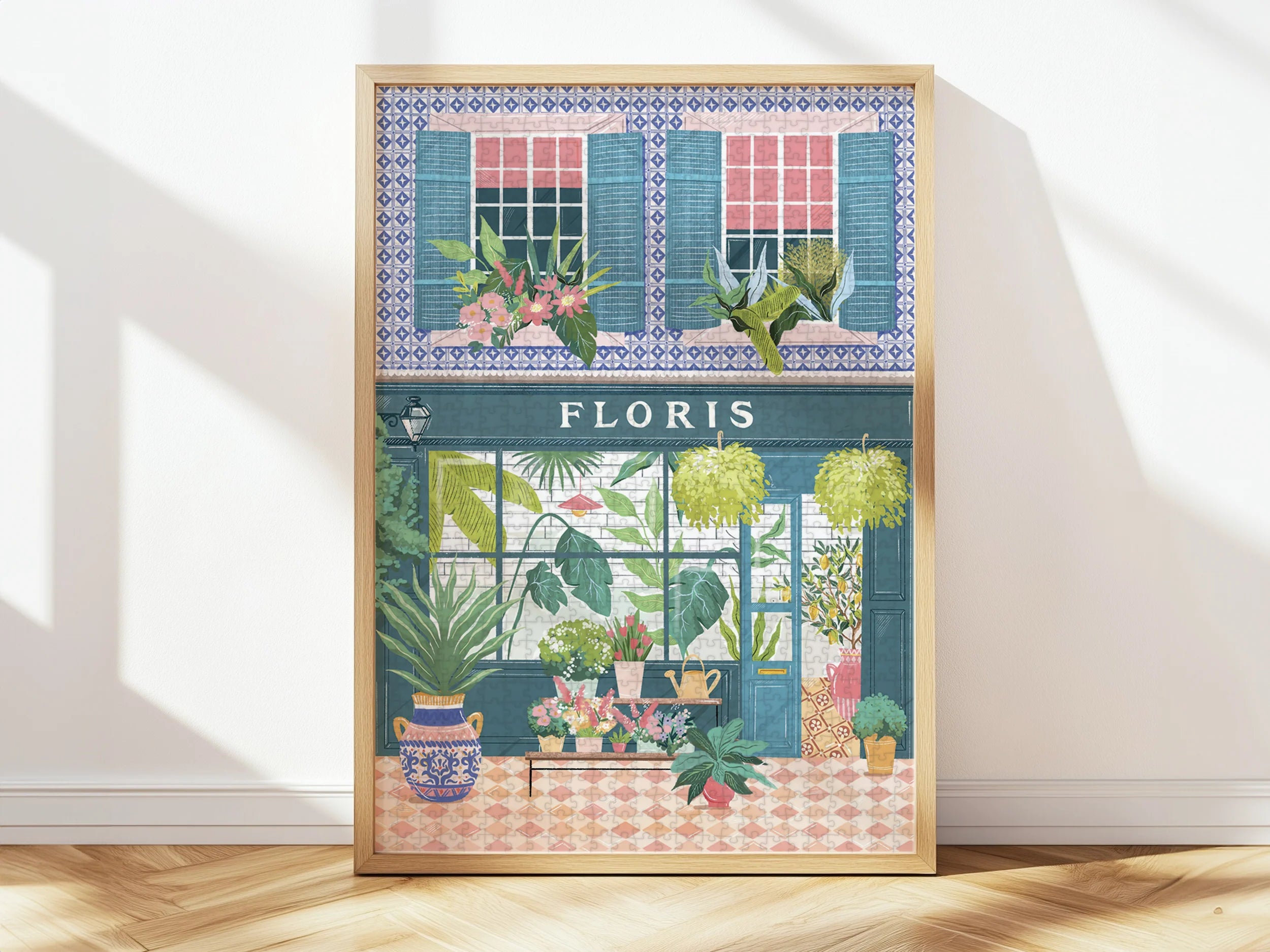 puzzle floris par simply katy 1000 pieces   la petite epicerie 3