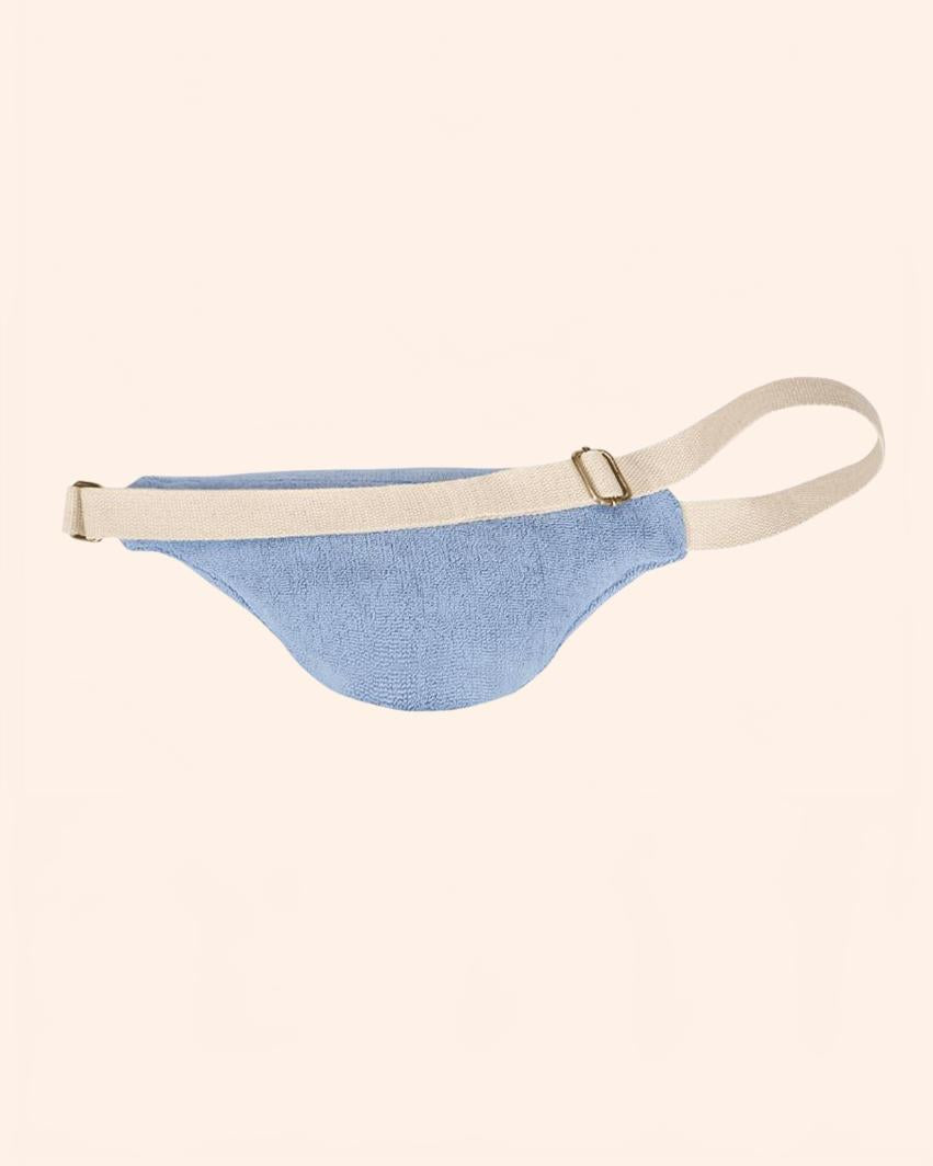 sac banane olivia eponge 32 cm bleu nuage