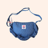 sac bandouliere enfant bleu brode c urs   le petit souk 1