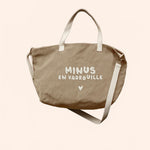 sac xl velours beige minus
