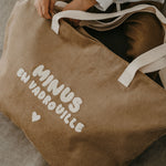 sac xl velours beige minus