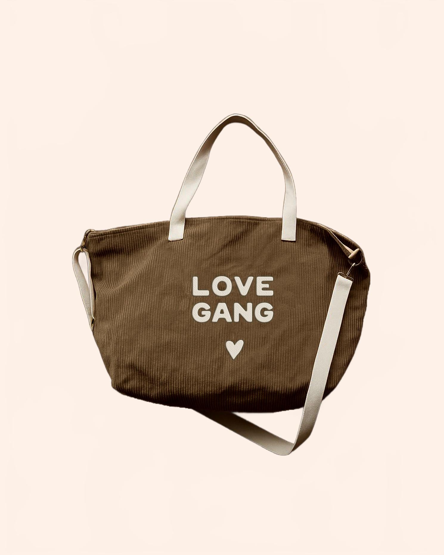 sac xl velours love gang