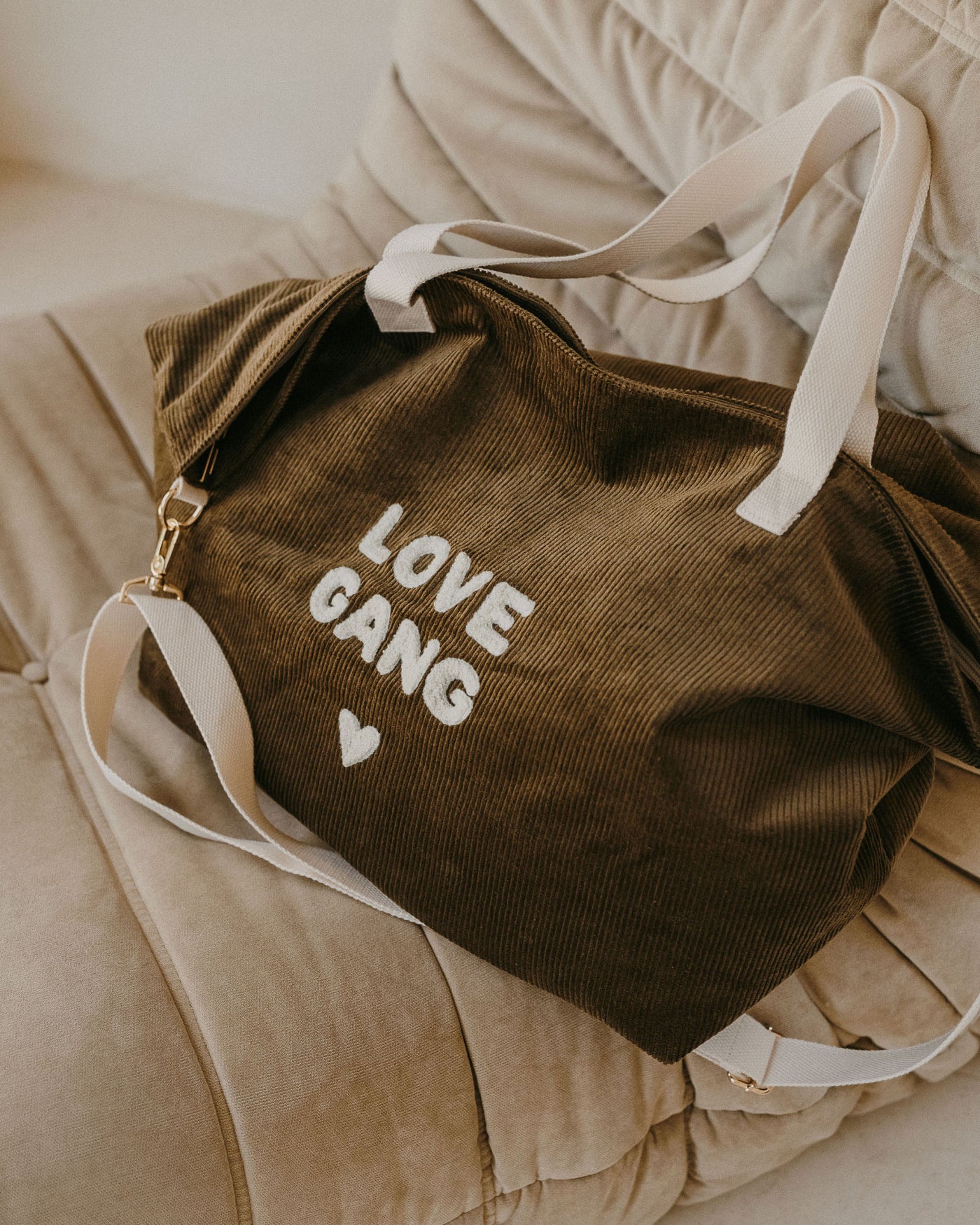 sac xl velours love gang