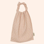 serviette cantine gaze de coton et eponge   atelier wagram   beige et coeurs blancs leopard damier raye leopard clair rose 10