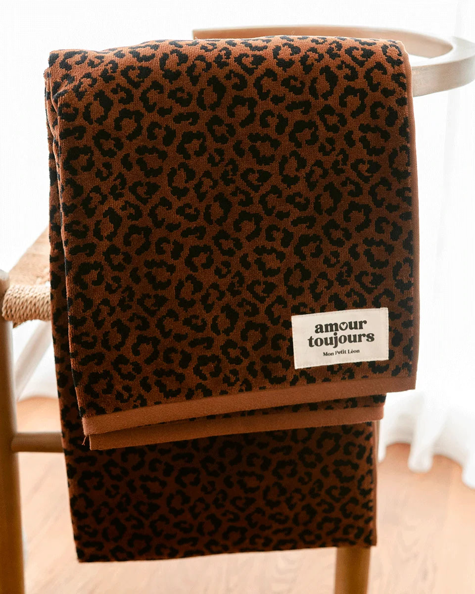 serviette de bain leopard amour toujours 1 c7027393 60d9 4314 9ead e383733fa640