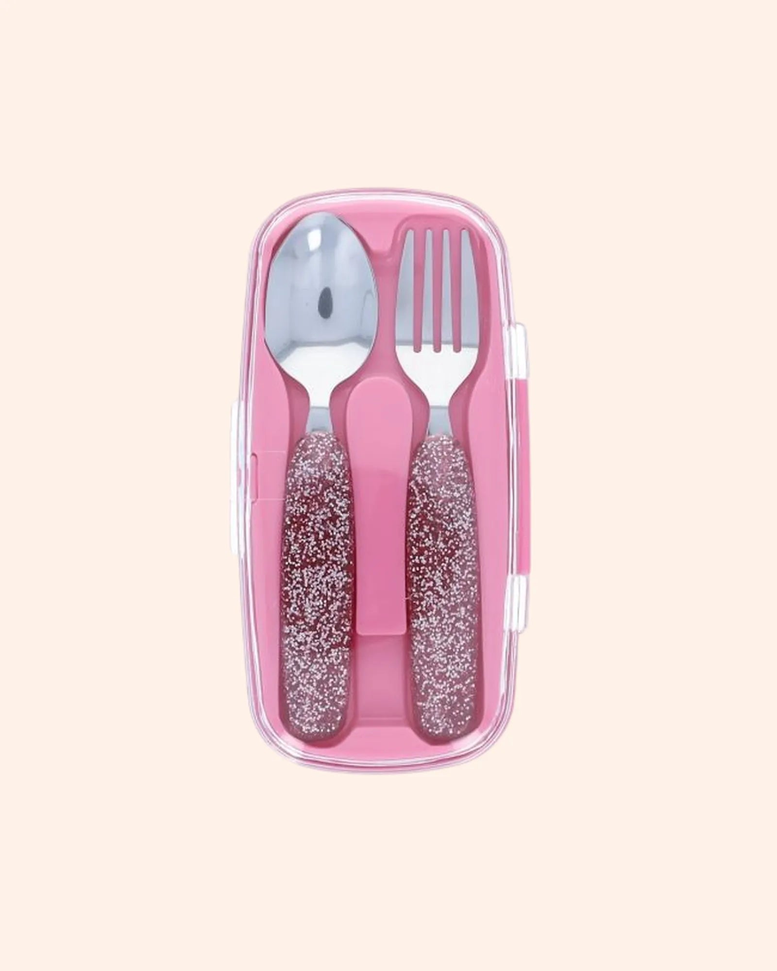 set couverts glitter rose   le petit souk 1