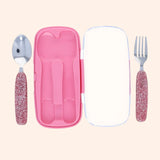 set couverts glitter rose   le petit souk 2