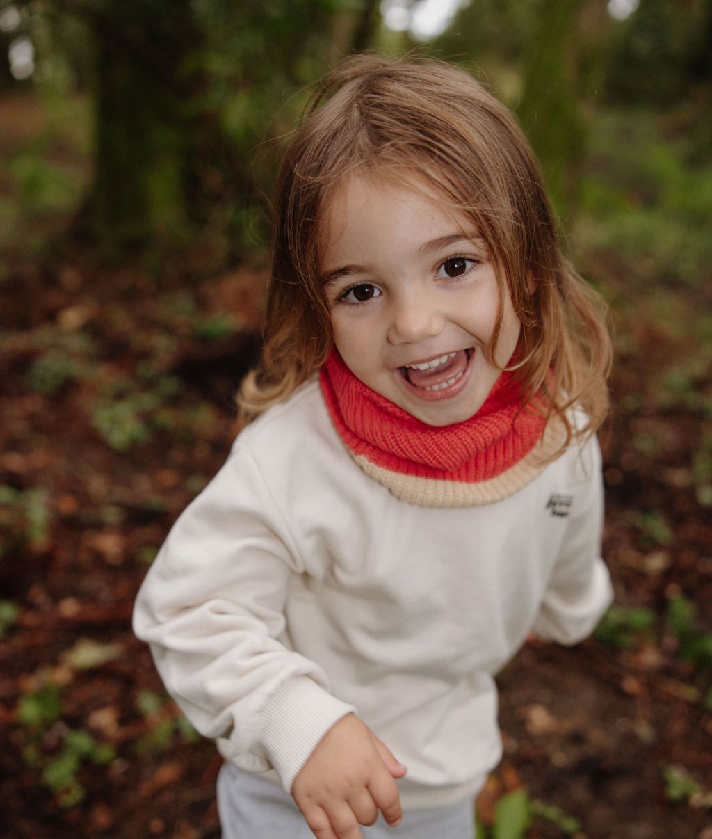 snood cocoon framboise enfants bebes cool kids only hello hossy 446817