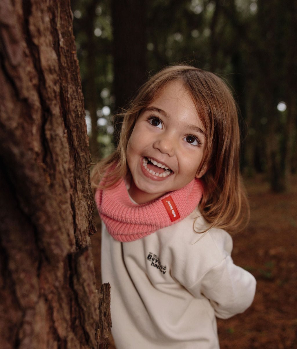 snood cocoon pink enfants bebes cool kids only hello hossy 910326