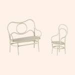 table. banc chaise. souris. small   blanc casse   maileg 5