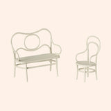 table. banc chaise. souris. small   blanc casse   maileg 5