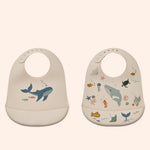 tilda printed bib 2 pack liewood 389788 OA