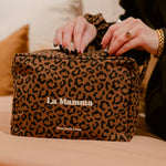 trousse de toilette leopard marron la mamma 1