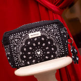 trousse matelassee bandana noir 1