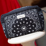 trousse matelassee bandana noir 5