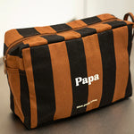 trousse rayures marrons noirs homme papa 2