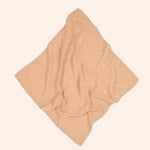 wabi sabi birth gift swaddle print powder pink blossom nobodinoz 2